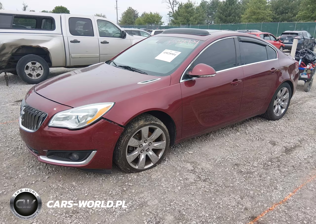 2016 Buick Regal Turbo VIN:2G4GK5EXXG9198092 - 2