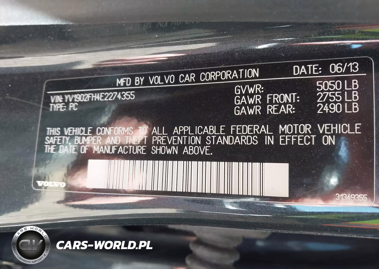 2014 Volvo S60 T6 VIN:YV1902FH4E2274355 - 9