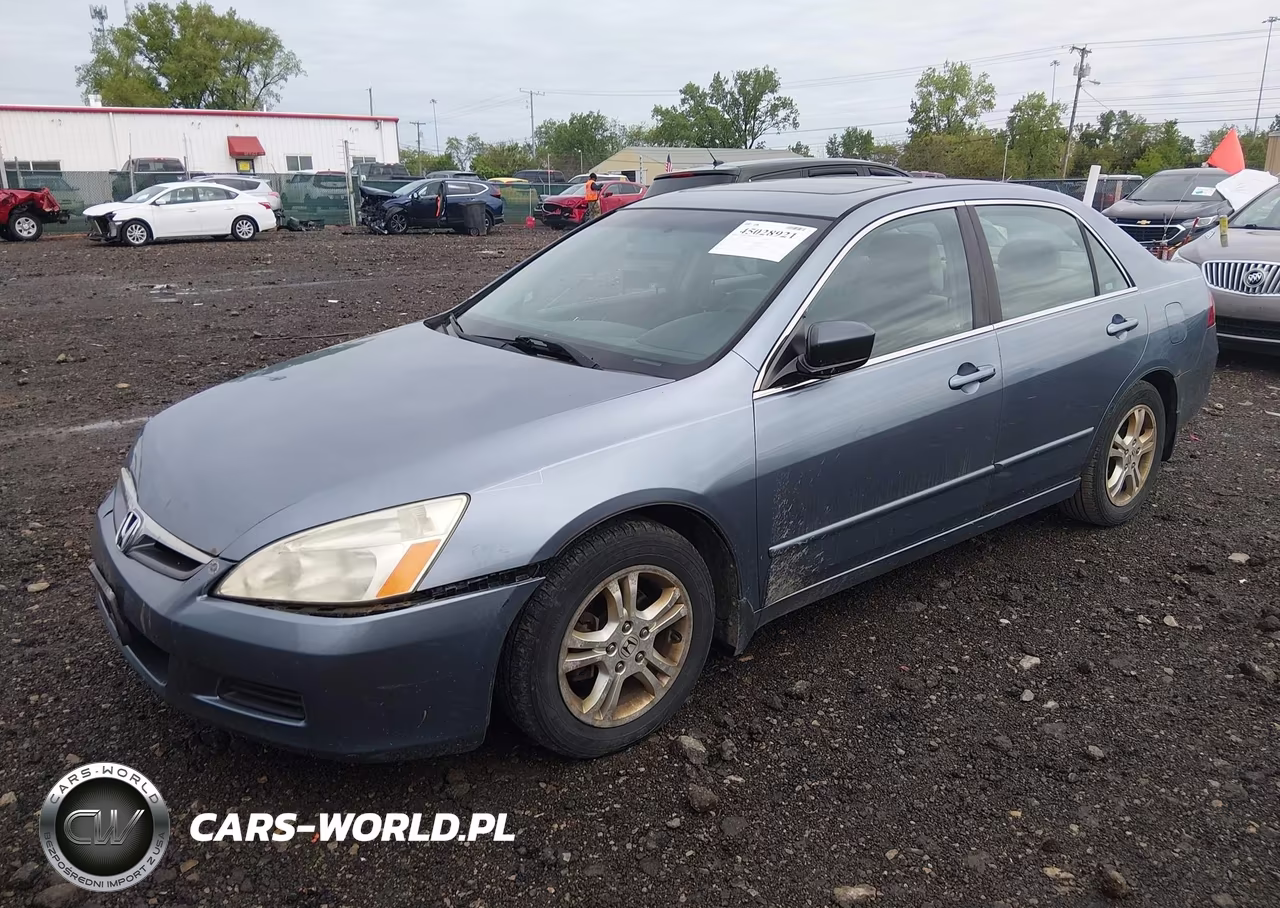 2007 Honda Accord 2.4 Ex VIN:1HGCM56737A161256 - 2