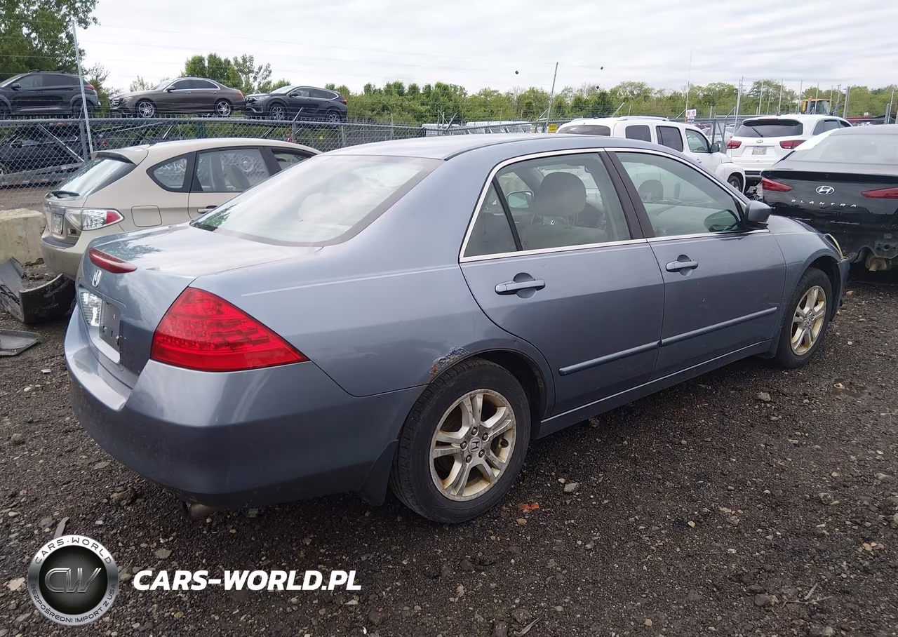 2007 Honda Accord 2.4 Ex VIN:1HGCM56737A161256 - 4