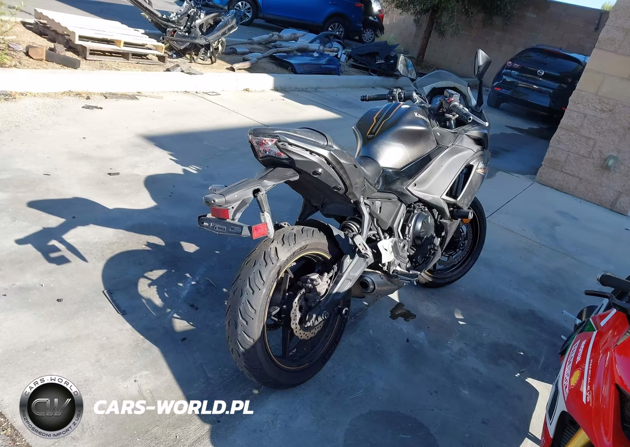 2023 Kawasaki Ex650 R VIN:ML5EXER11PDA88776 - 4