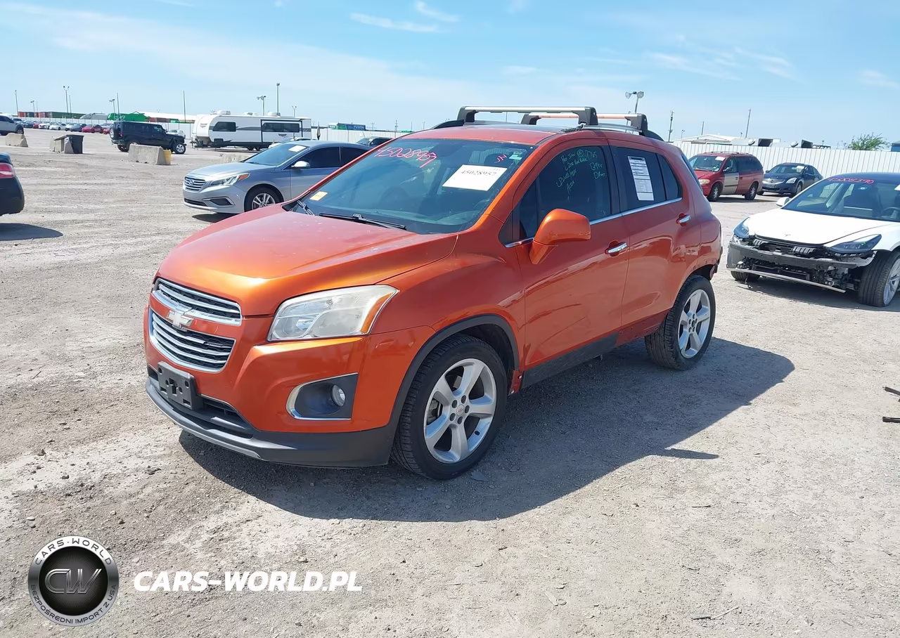 2015 Chevrolet Trax Ltz VIN:KL7CJNSBXFB130707 - 2
