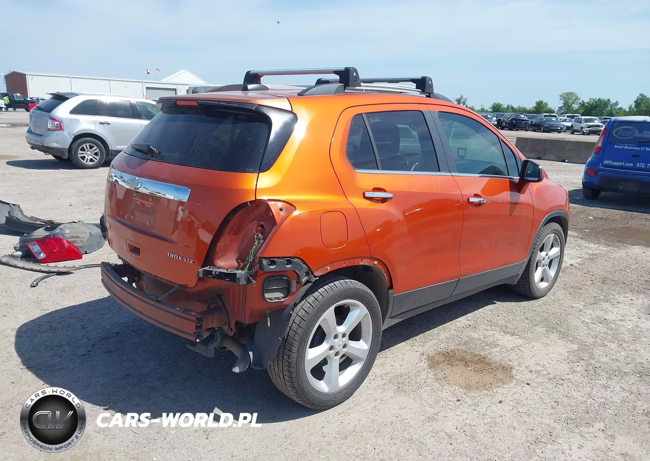 2015 Chevrolet Trax Ltz VIN:KL7CJNSBXFB130707 - 4