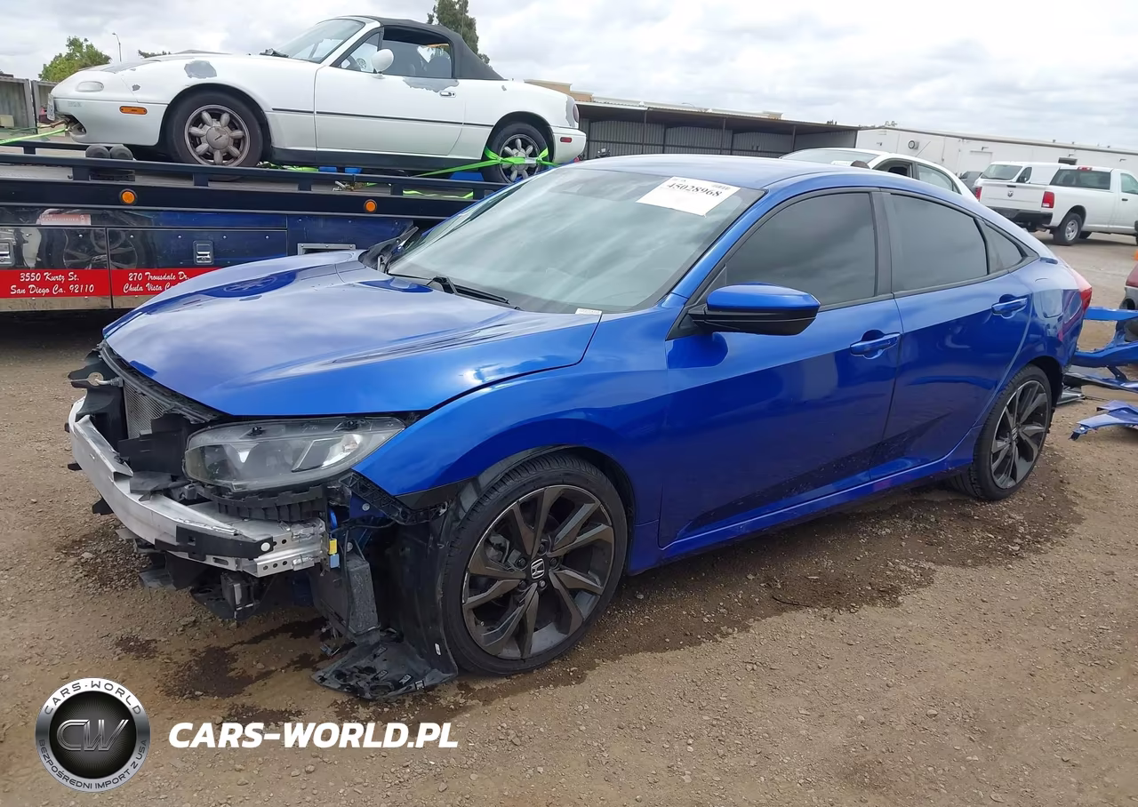 2021 Honda Civic Sport VIN:2HGFC2F84MH504953 - 2