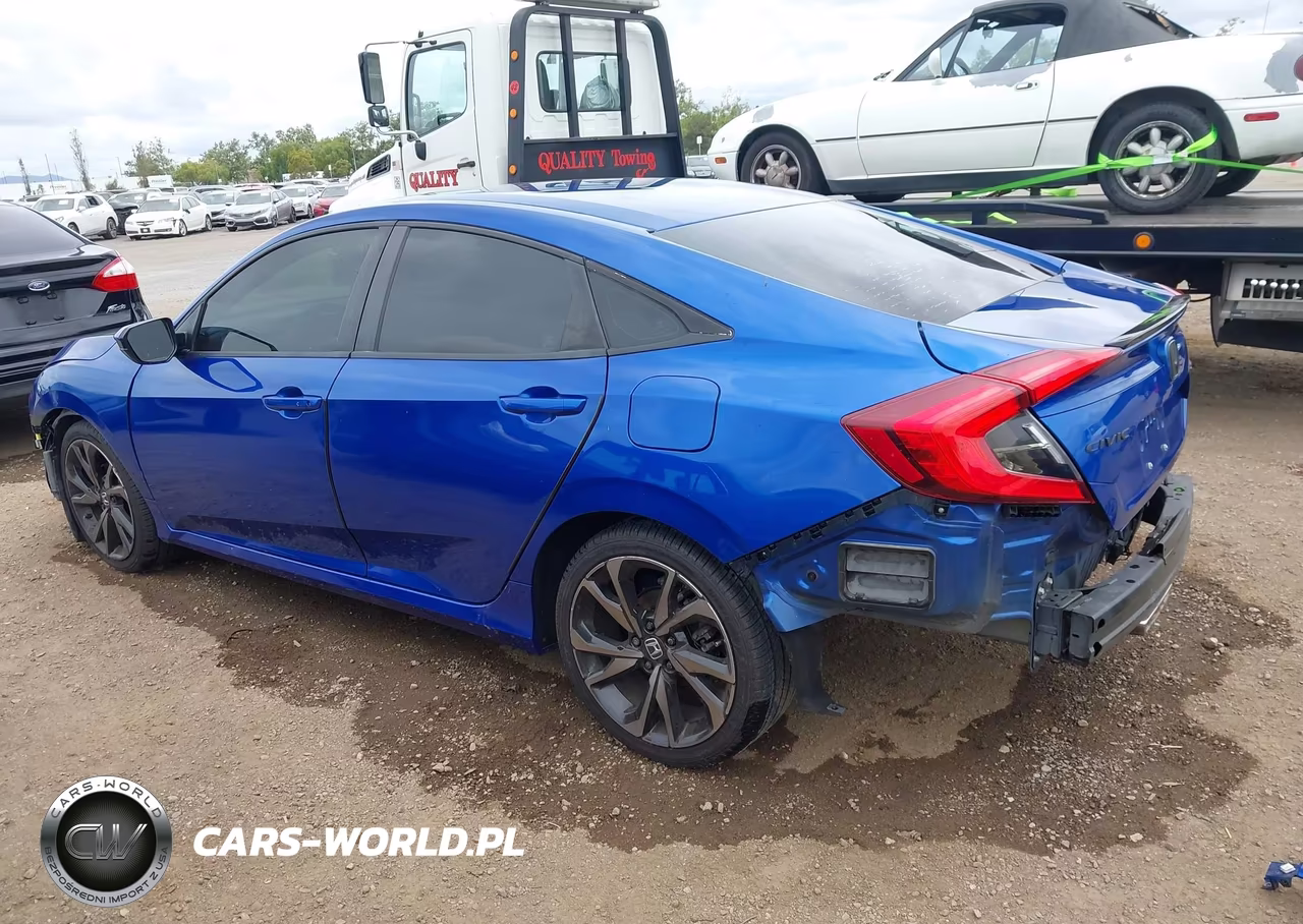 2021 Honda Civic Sport VIN:2HGFC2F84MH504953 - 3