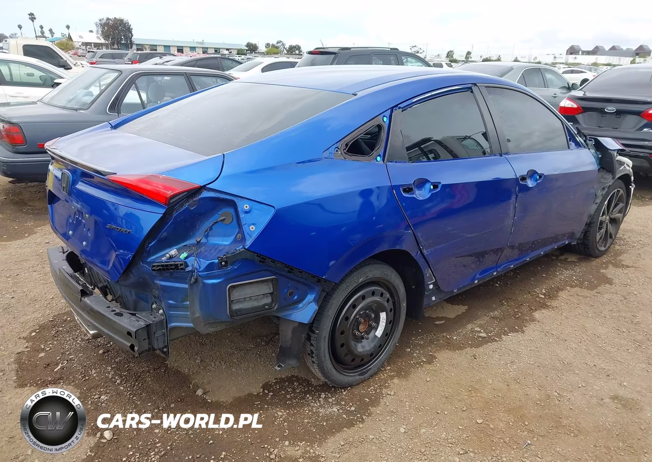 2021 Honda Civic Sport VIN:2HGFC2F84MH504953 - 4