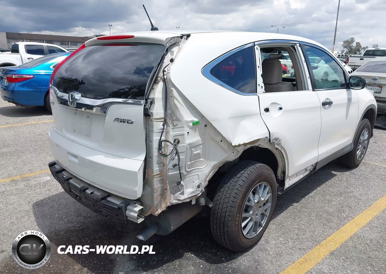 2015 Honda Cr-V Lx VIN:5J6RM4H32FL053026 - 4