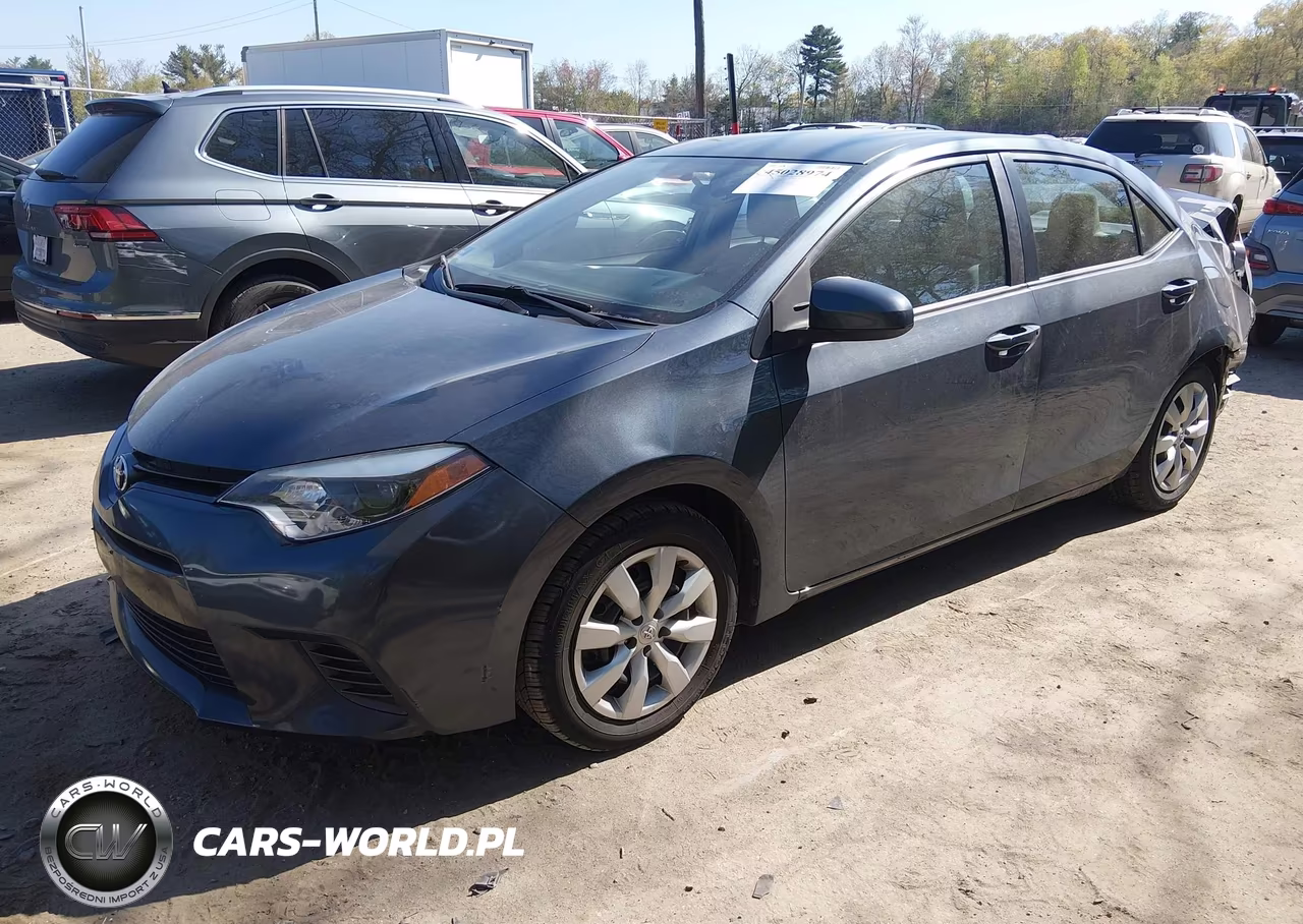 2015 Toyota Corolla L-Le-Le Plus-Le Premium-S-S Plus-S Premium VIN:2T1BURHE4FC351655 - 2