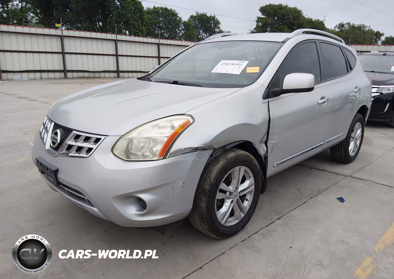 2013 Nissan Rogue Sv VIN:JN8AS5MT1DW524488 - 2
