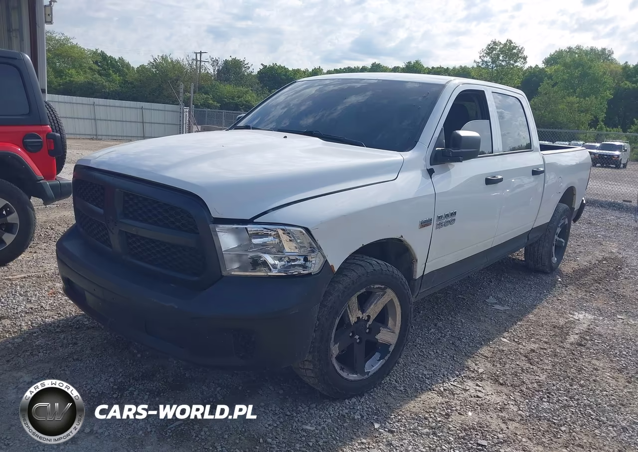 2018 Ram 1500 Tradesman 4X4 6'4 Box VIN:1C6RR7ST0JS206347 - 2