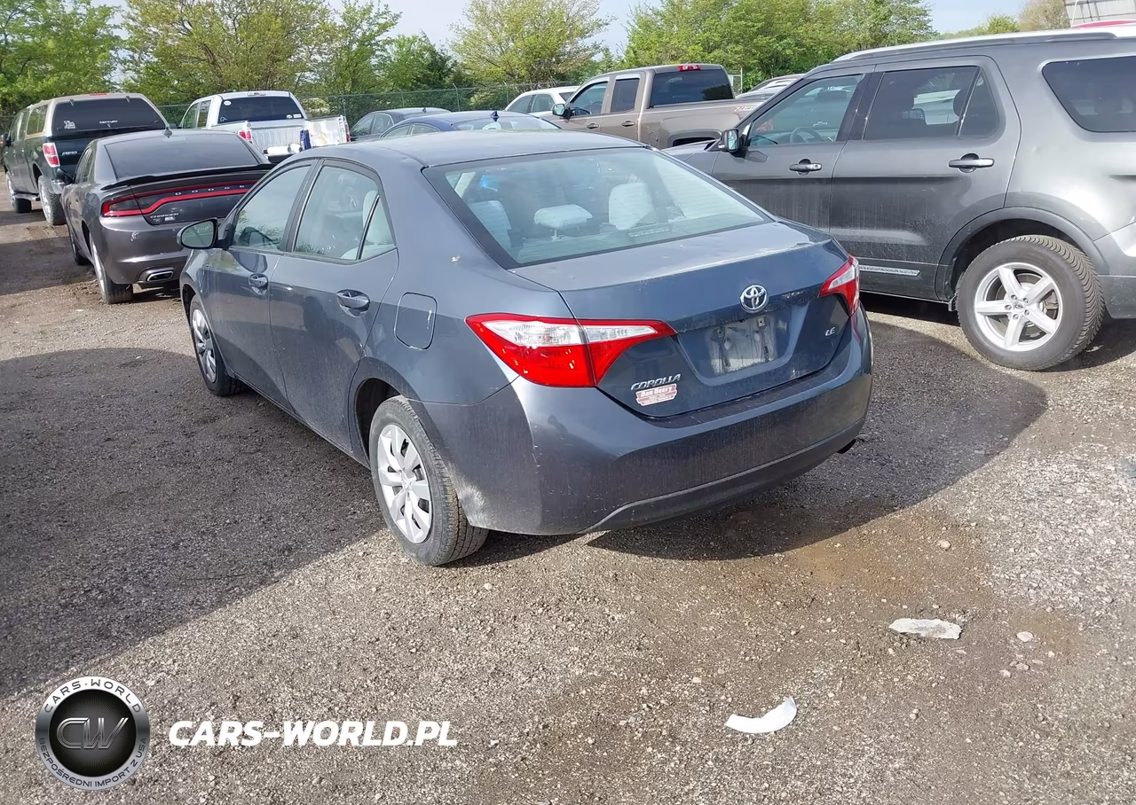 2014 Toyota Corolla Le VIN:2T1BURHE0EC129774 - 3