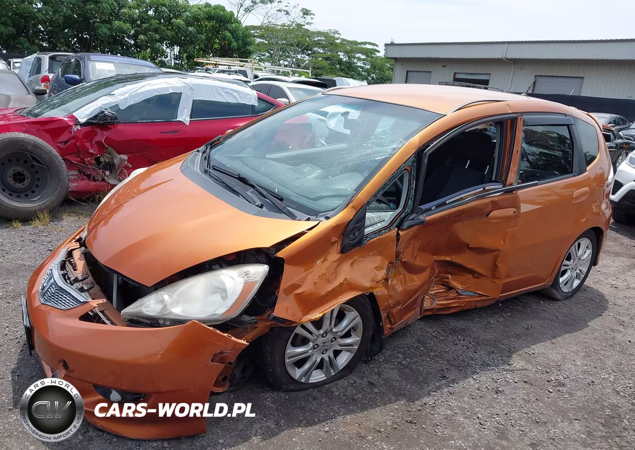 2009 Honda Fit Sport VIN:JHMGE88479S033695 - 6