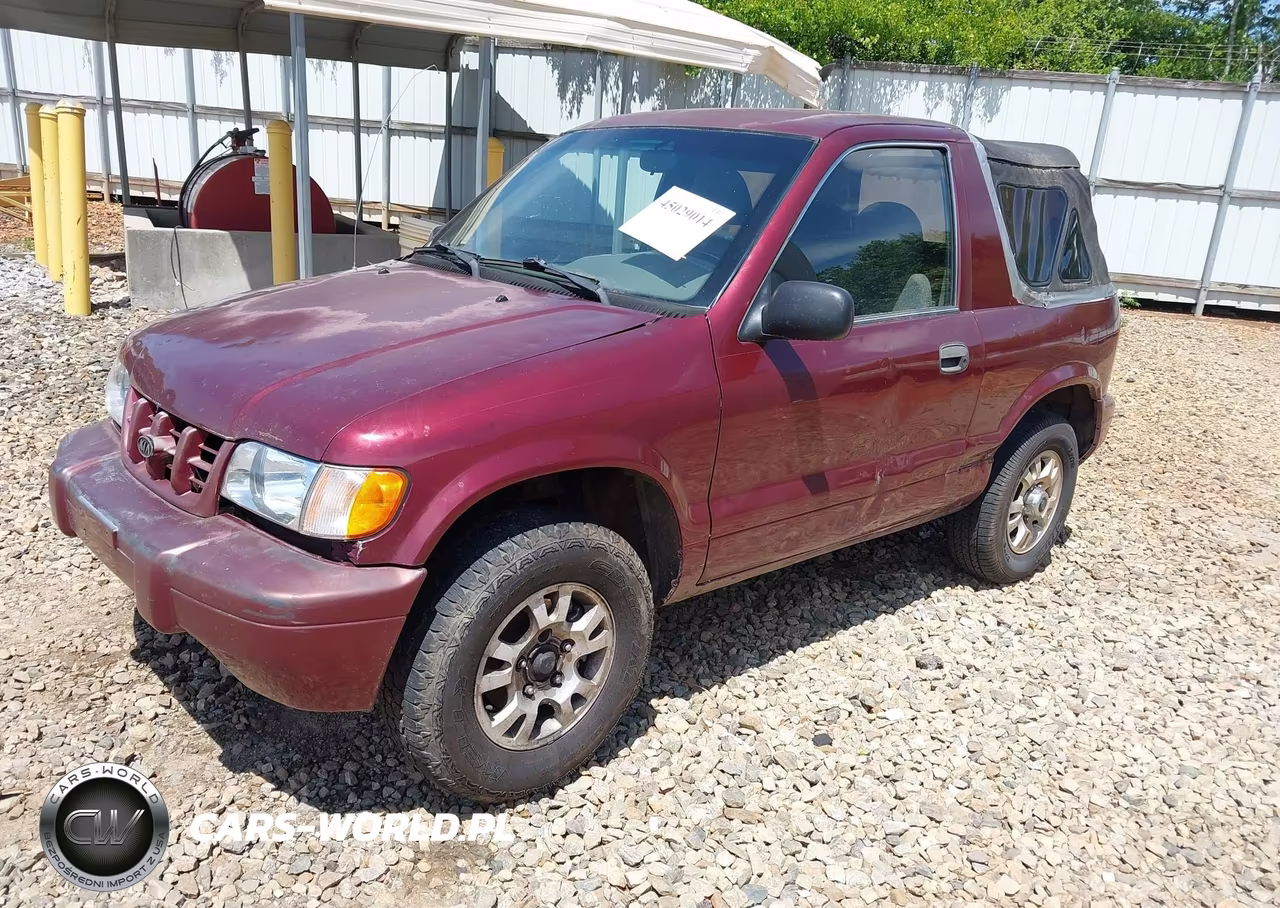 2001 Kia Sportage VIN:KNDJB623115047907 - 2