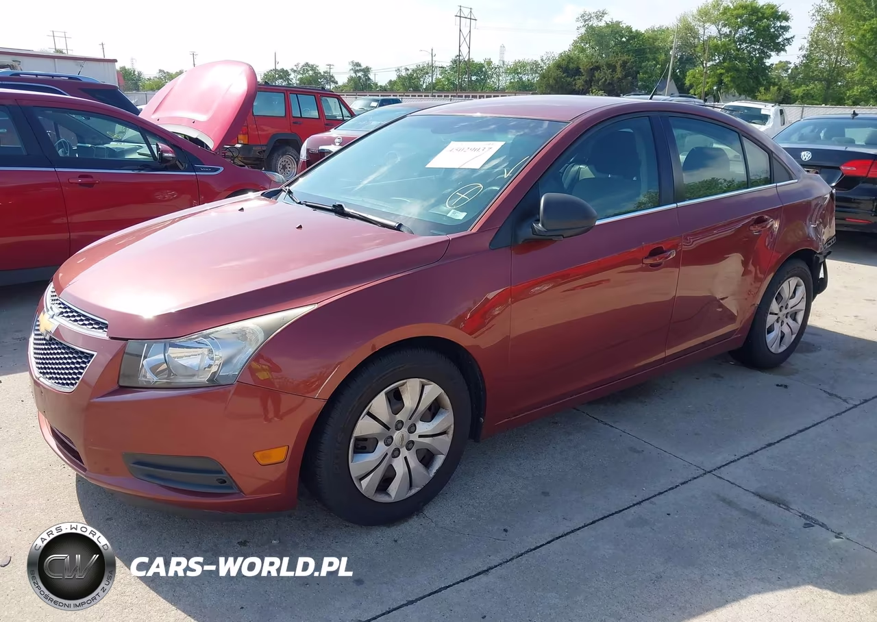 2012 Chevrolet Cruze Ls VIN:1G1PC5SH7C7282647 - 2