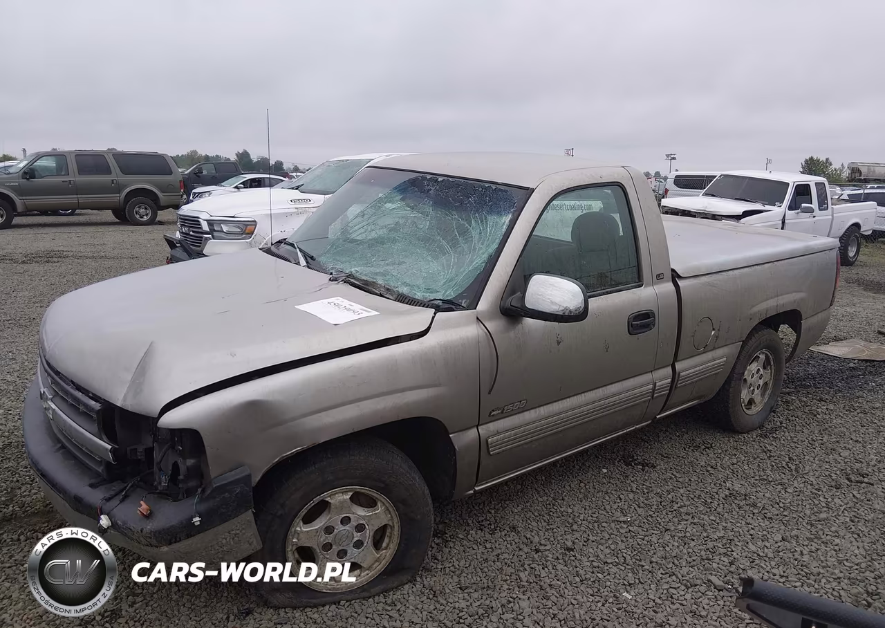 1999 Chevrolet Silverado 1500 Ls VIN:1GCEC14W6XZ166658 - 2