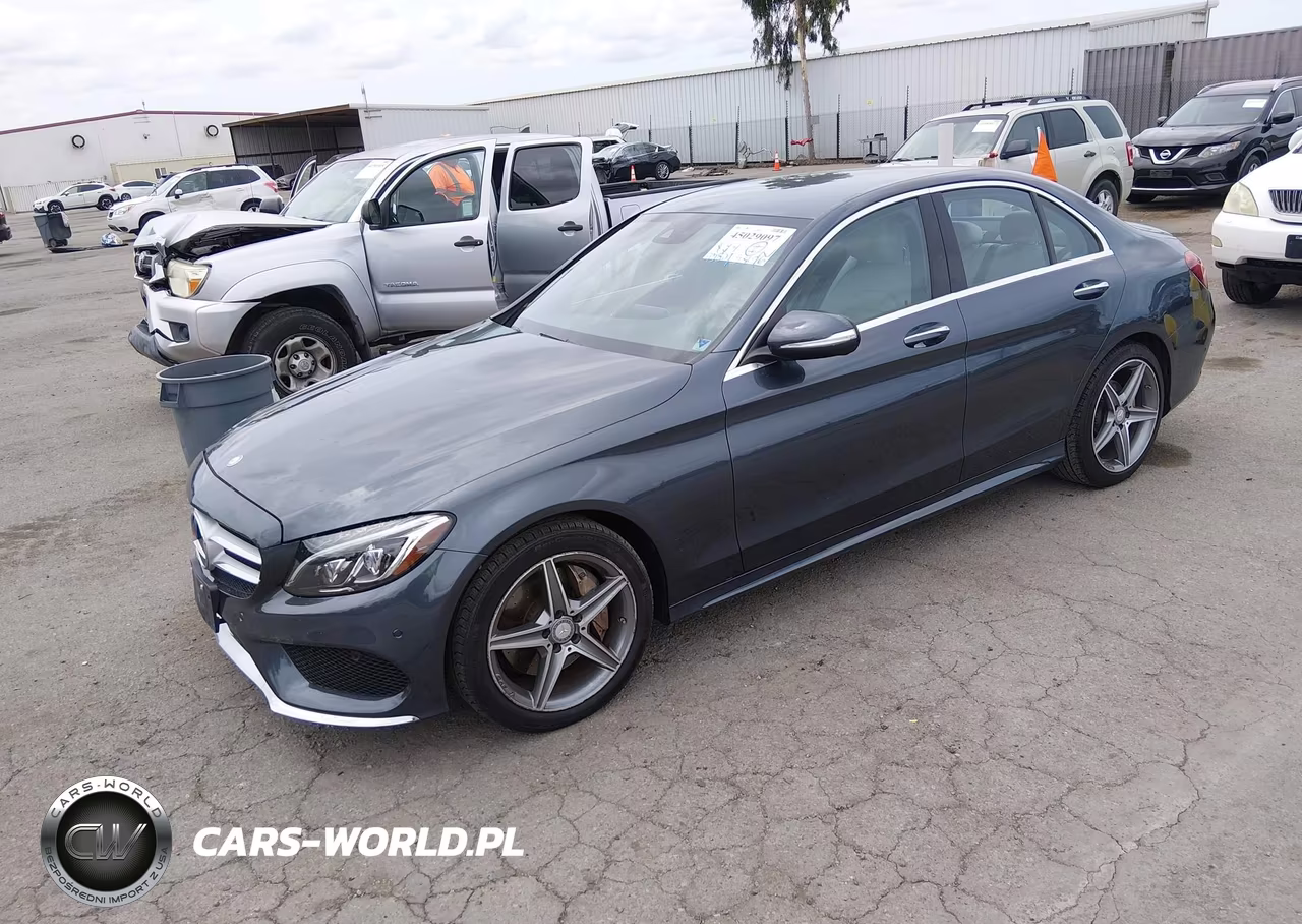2015 Mercedes-Benz C 300 Sport 4Matic VIN:55SWF4KB2FU008785 - 2