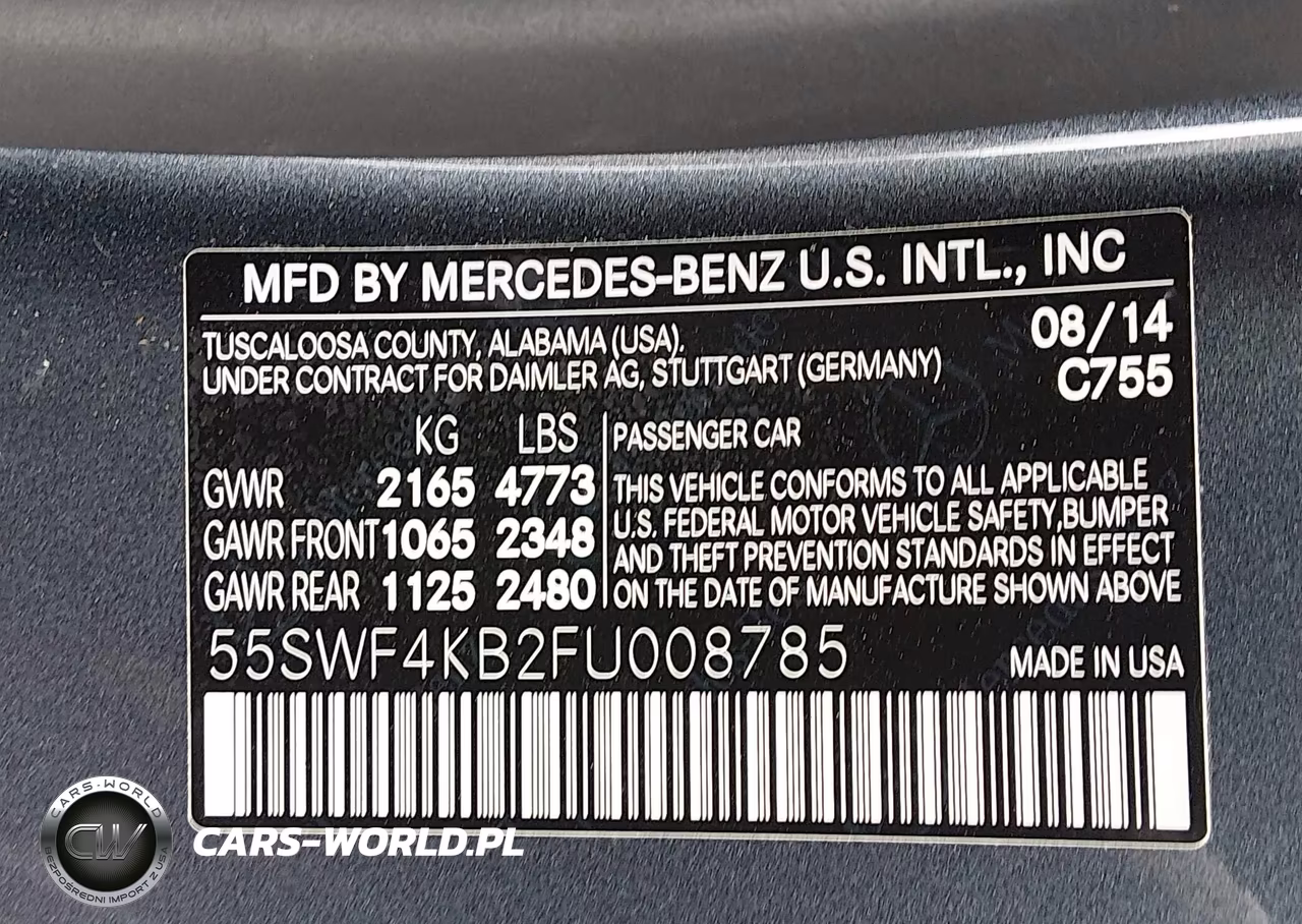 2015 Mercedes-Benz C 300 Sport 4Matic VIN:55SWF4KB2FU008785 - 9