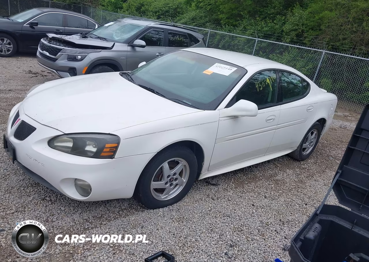 2004 Pontiac Grand Prix Gt1 VIN:2G2WP522541125074 - 2