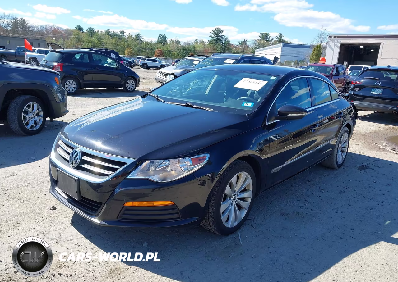 2011 Volkswagen Cc Sport VIN:WVWMN7AN2BE701862 - 2