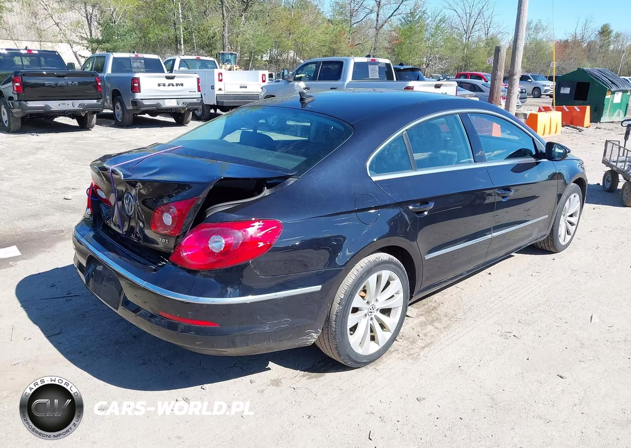2011 Volkswagen Cc Sport VIN:WVWMN7AN2BE701862 - 4