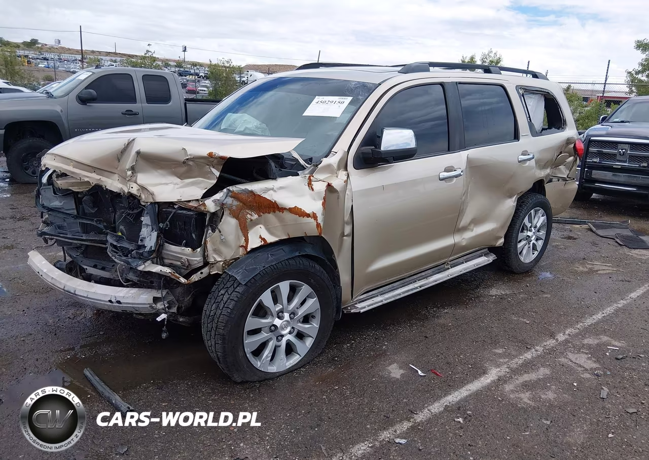 2013 Toyota Sequoia Limited 5.7L V8 VIN:5TDJW5G1XDS078254 - 2