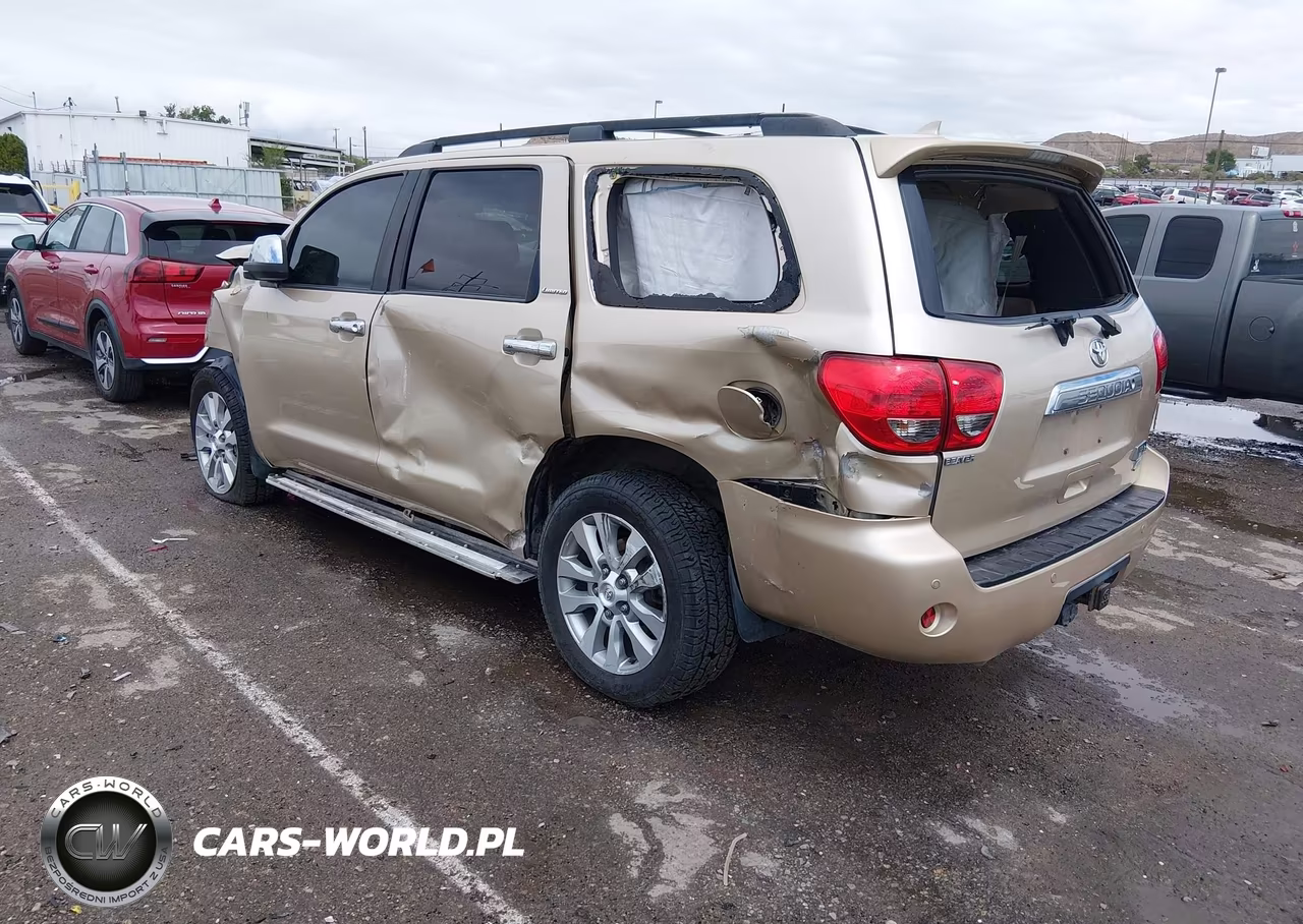 2013 Toyota Sequoia Limited 5.7L V8 VIN:5TDJW5G1XDS078254 - 3