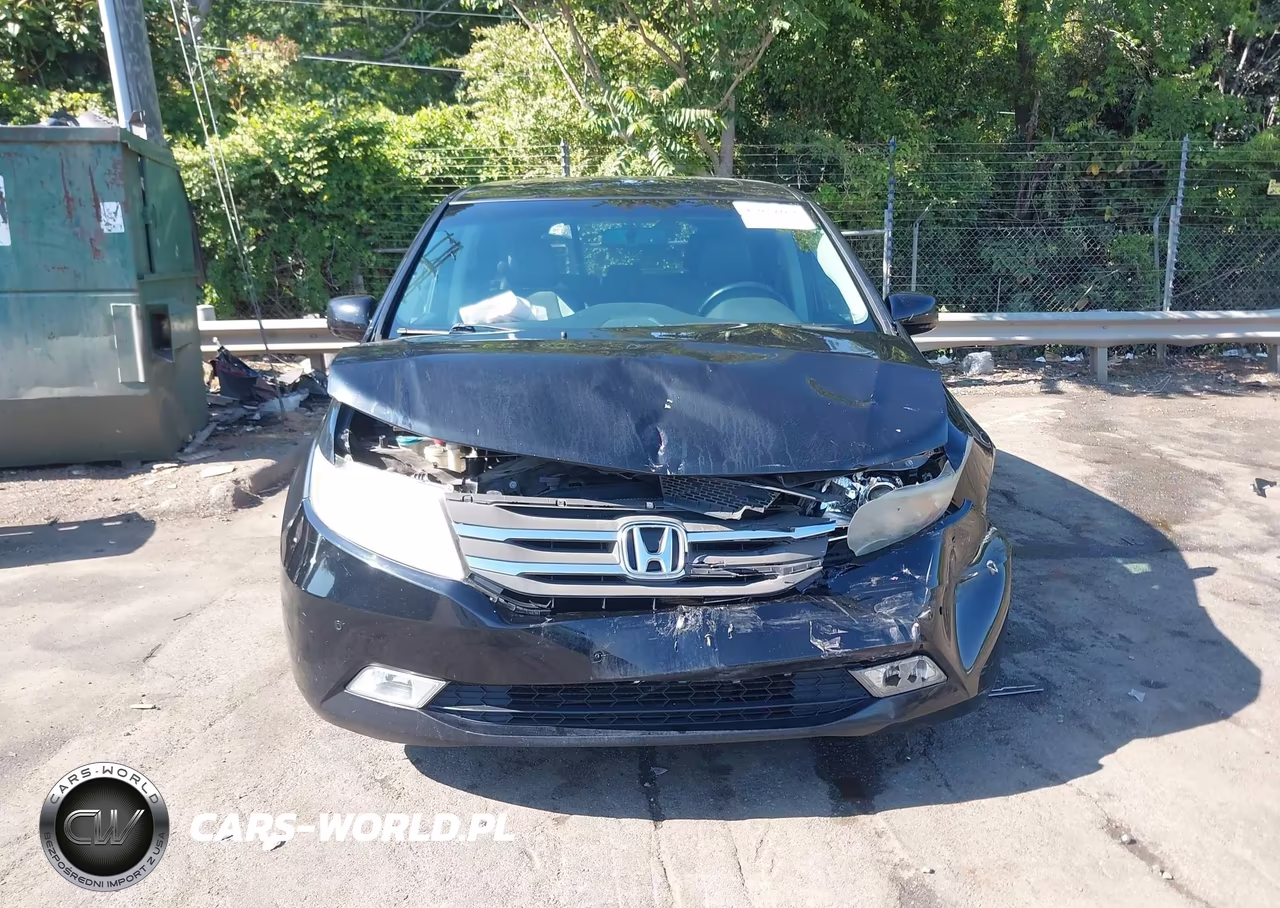 2011 Honda Odyssey Touring-Touring Elite VIN:5FNRL5H93BB041855 - 12