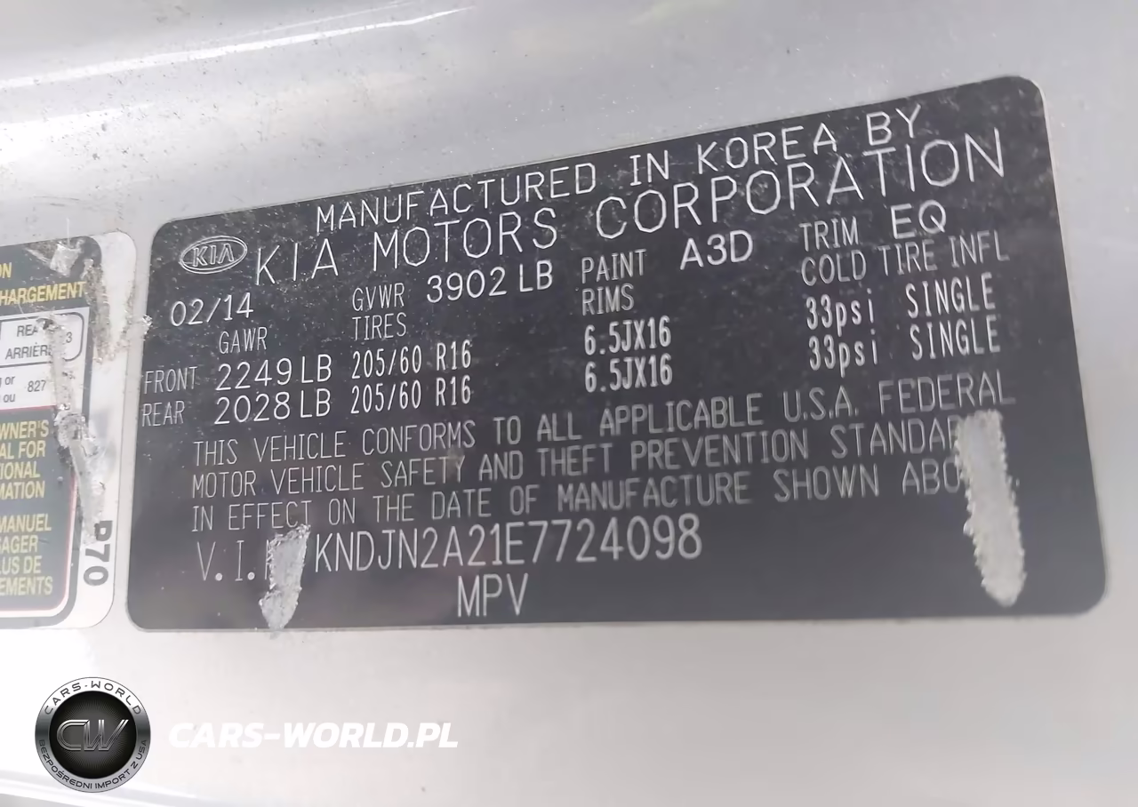 2014 Kia Soul VIN:KNDJN2A21E7724098 - 9