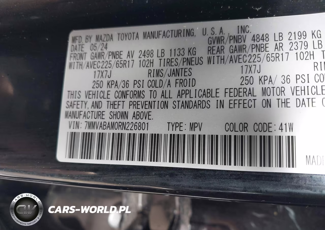 2024 Mazda Cx-50 2.5 S Select VIN:7MMVABAM0RN226801 - 9