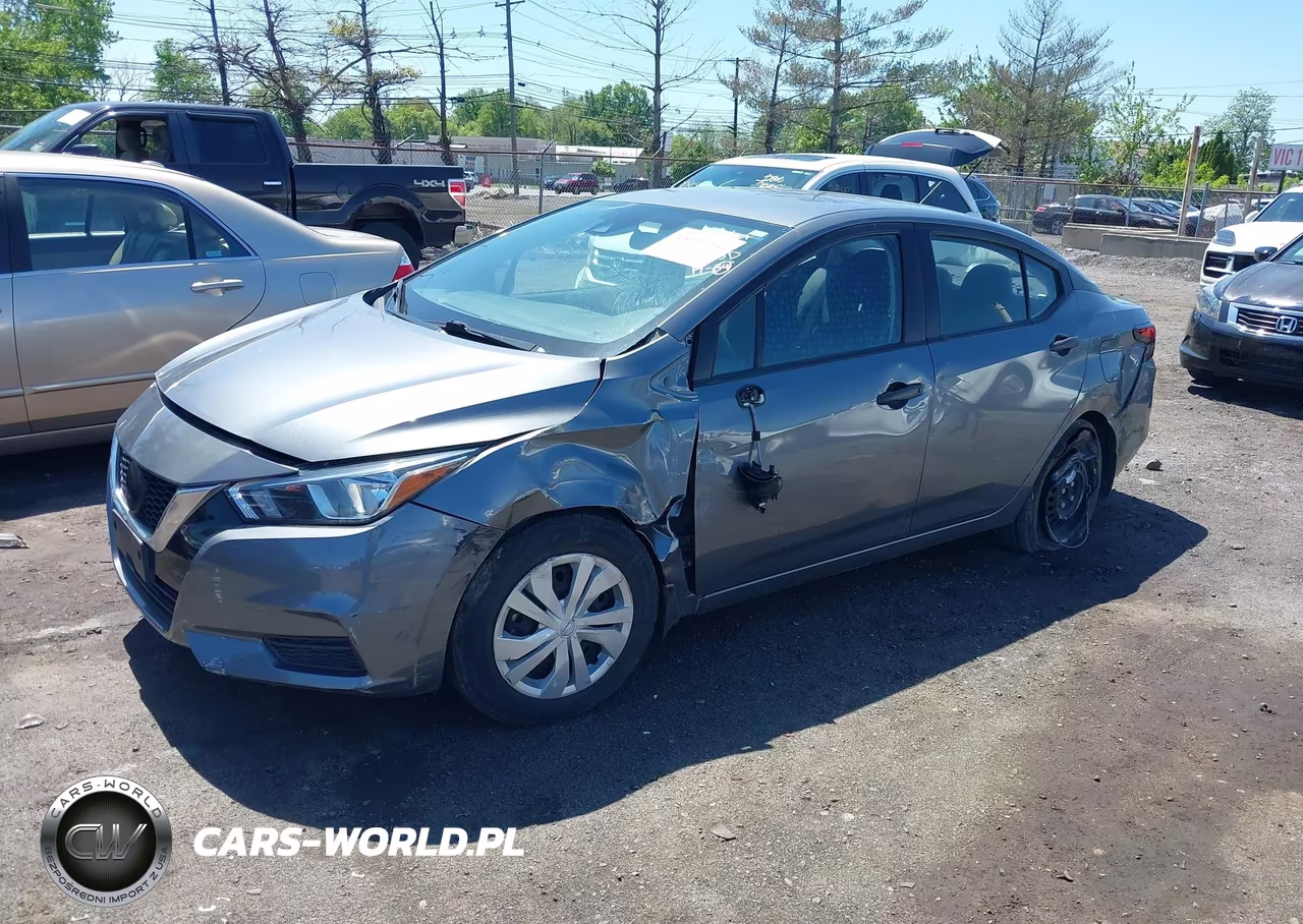 2021 Nissan Versa S Xtronic Cvt VIN:3N1CN8DV9ML909014 - 2