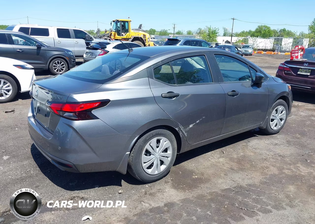 2021 Nissan Versa S Xtronic Cvt VIN:3N1CN8DV9ML909014 - 4