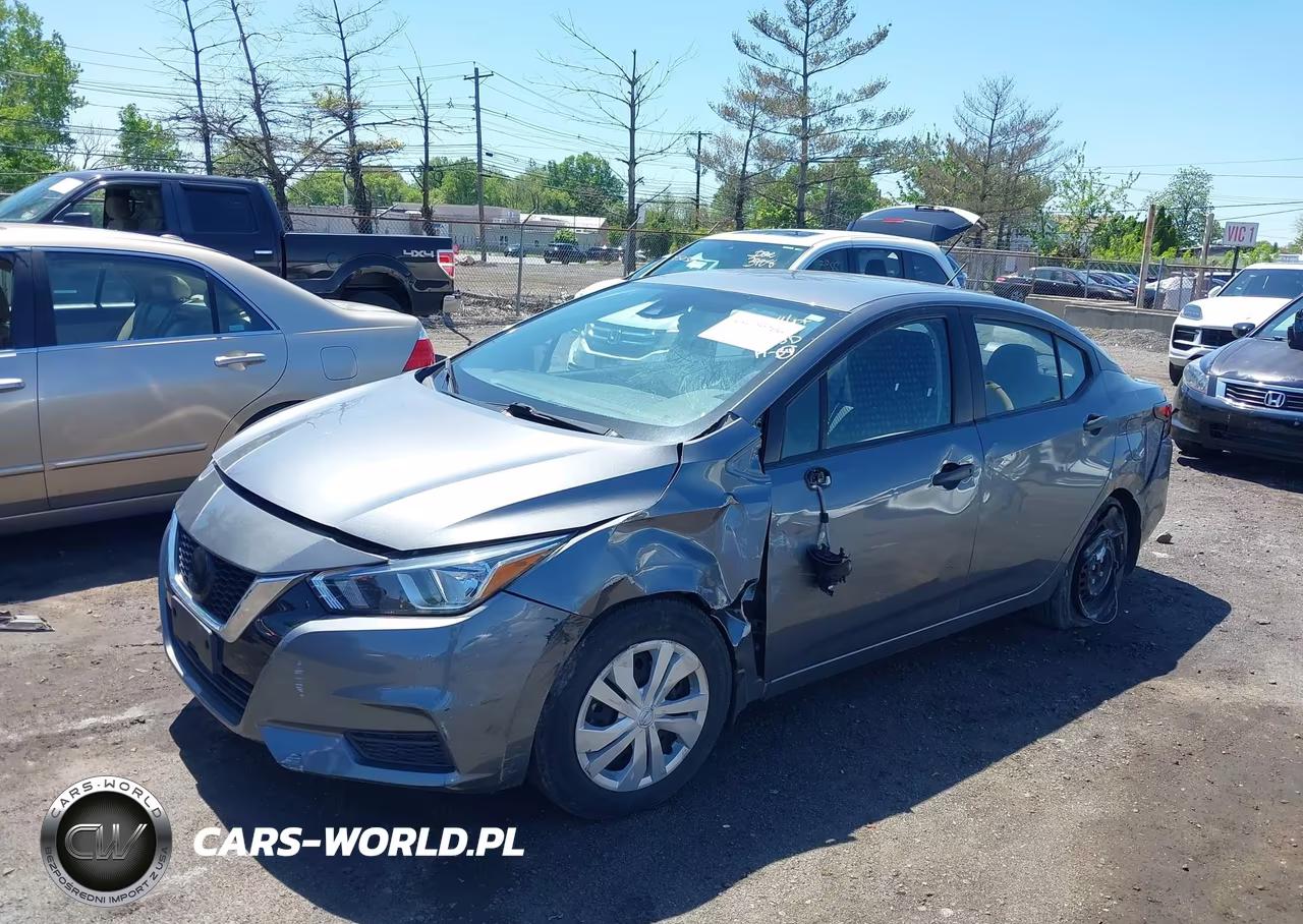 2021 Nissan Versa S Xtronic Cvt VIN:3N1CN8DV9ML909014 - 6