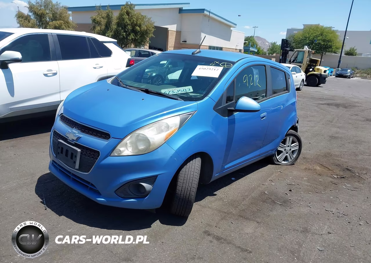 2013 Chevrolet Spark Ls Auto VIN:KL8CB6S92DC570861 - 2