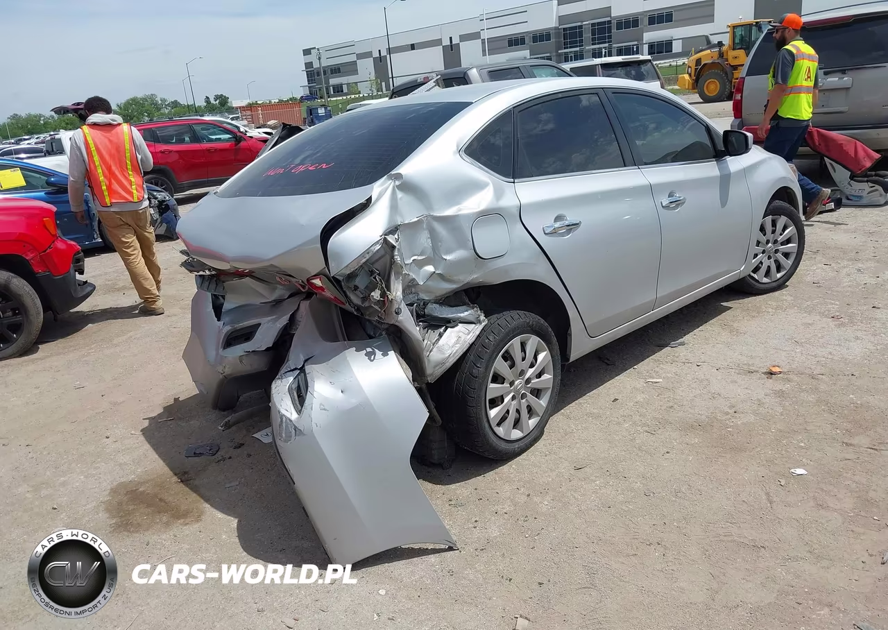 2019 Nissan Sentra S VIN:3N1AB7AP4KY227318 - 4