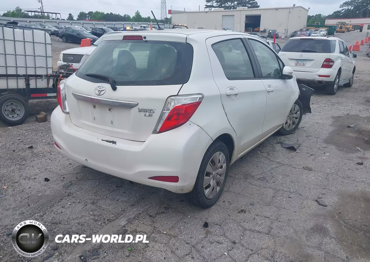 2014 Toyota Yaris Le (Tmc-Cbu Plant) VIN:JTDKTUD36ED593908 - 4