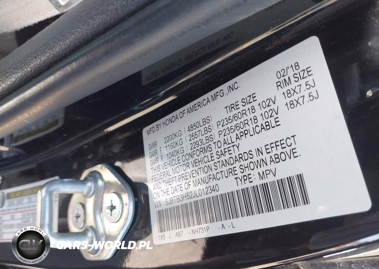 2018 Acura Rdx Technology Package-W-Technology-Acurawatch Plus Pkg VIN:5J8TB3H52JL012340 - 9