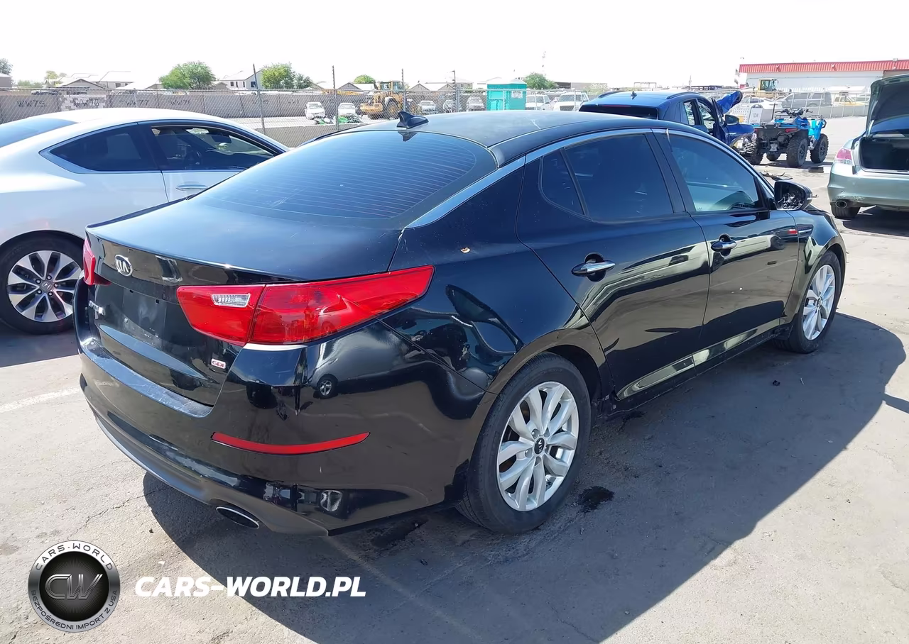 2015 Kia Optima Lx VIN:KNAGM4A72F5615437 - 4