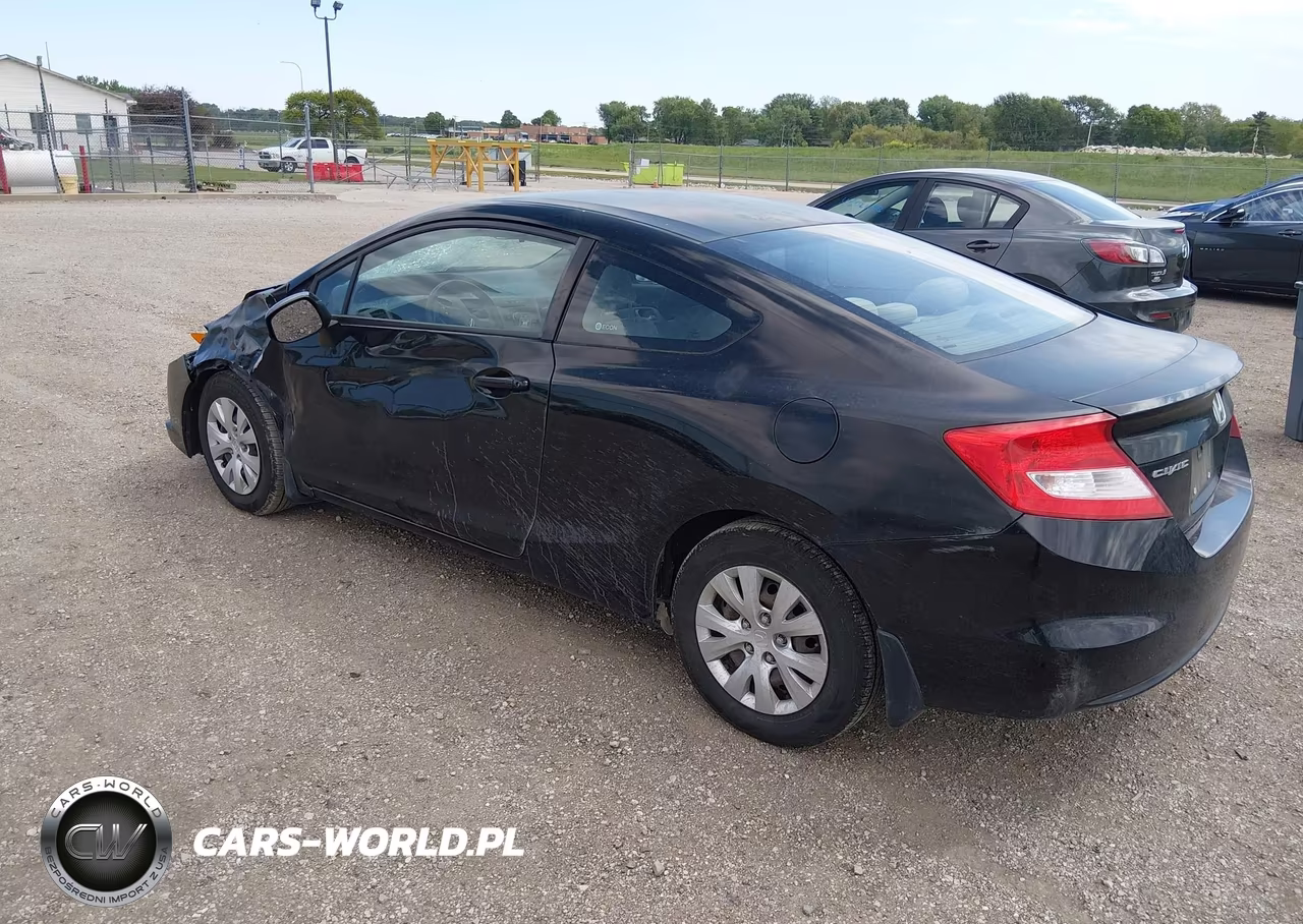 2012 Honda Civic Lx VIN:2HGFG3B50CH507157 - 3