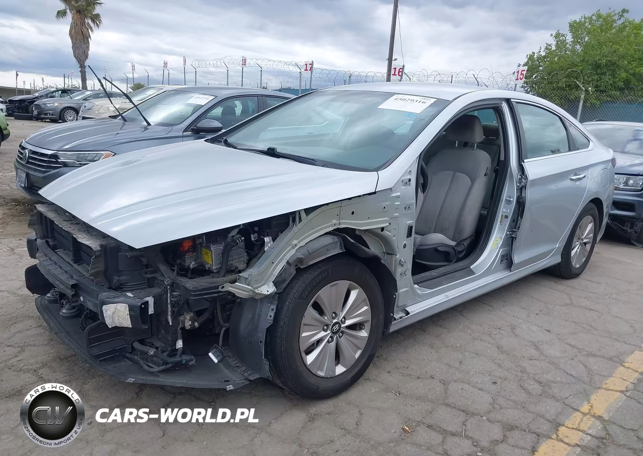 2019 Hyundai Sonata Hybrid Se VIN:KMHE24L3XKA091056 - 2