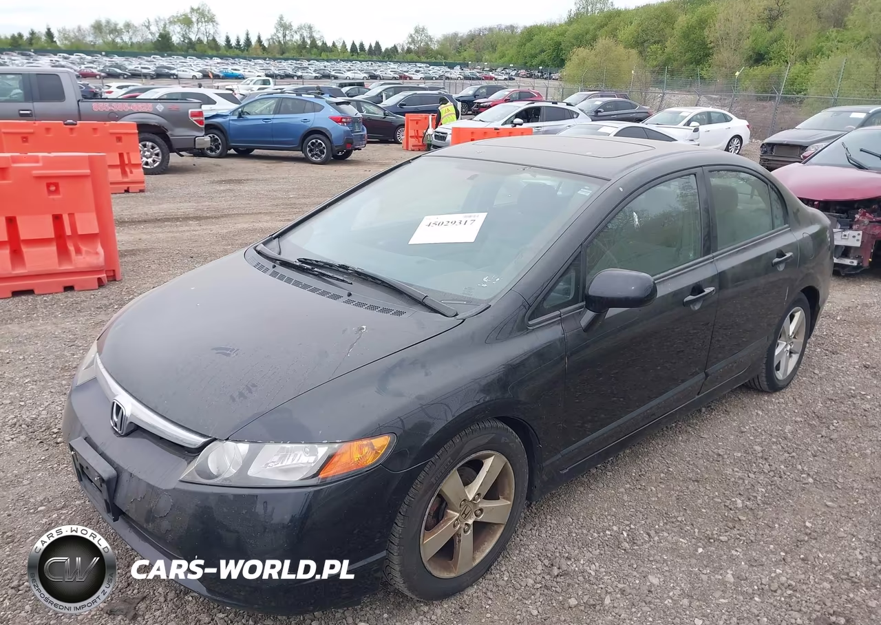 2007 Honda Civic Ex VIN:1HGFA16817L030435 - 2