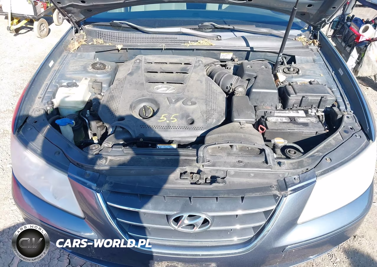 2009 Hyundai Sonata Gls V6 VIN:5NPET46F99H467028 - 10