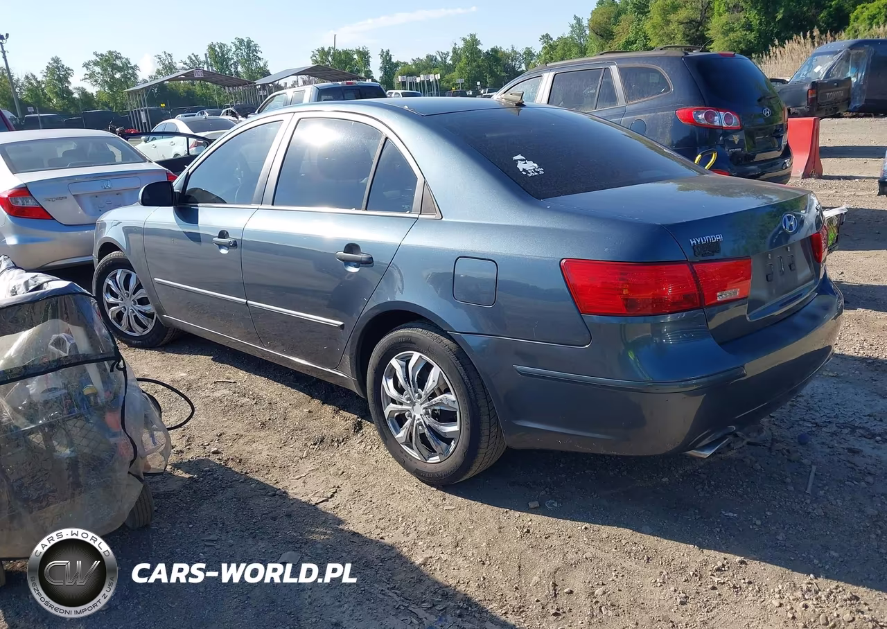 2009 Hyundai Sonata Gls V6 VIN:5NPET46F99H467028 - 3