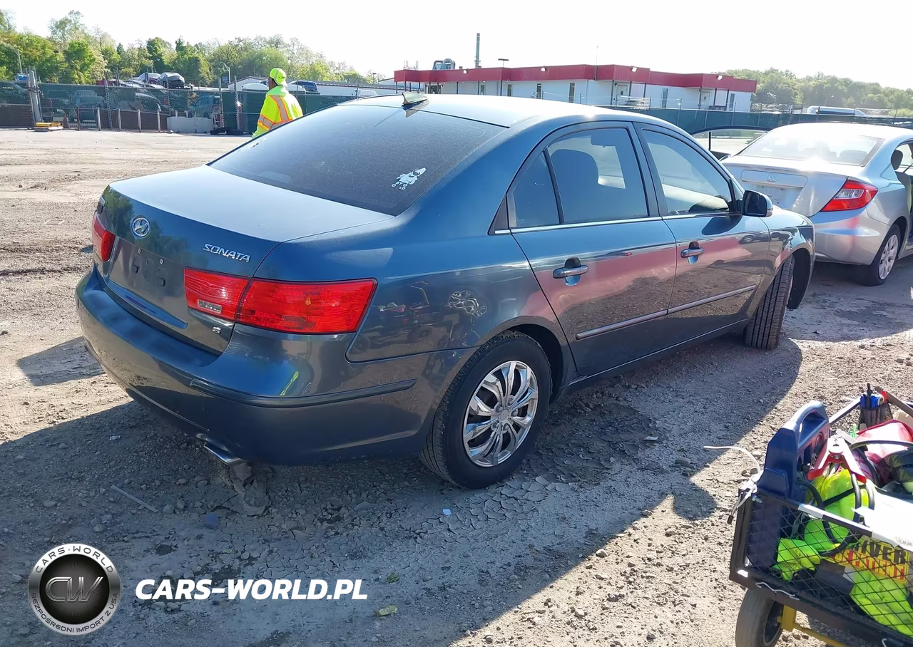 2009 Hyundai Sonata Gls V6 VIN:5NPET46F99H467028 - 4