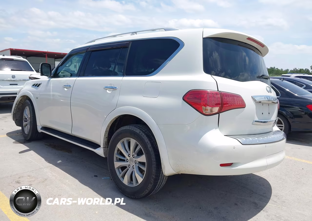 2017 Infiniti Qx80 VIN:JN8AZ2NFXH9640201 - 3