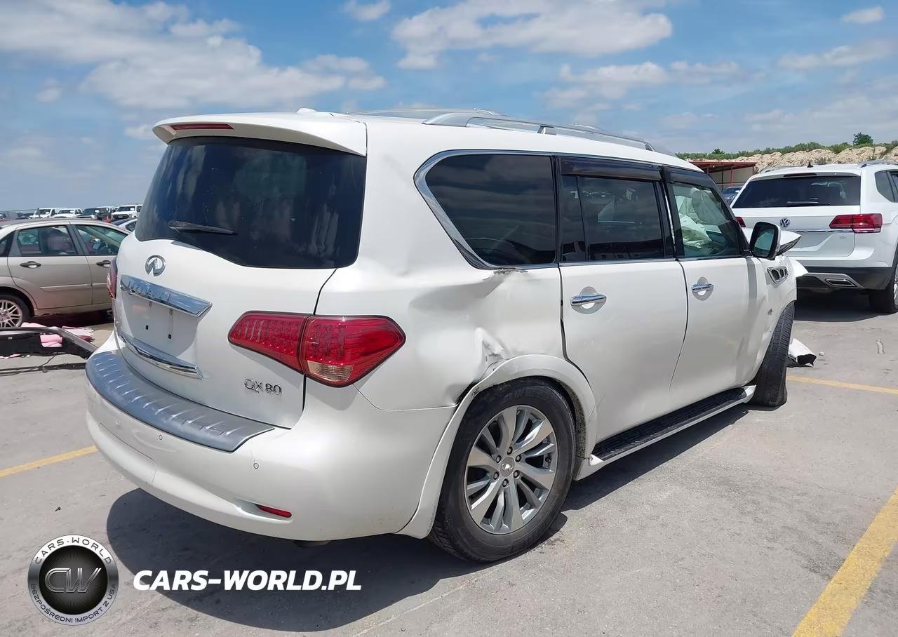 2017 Infiniti Qx80 VIN:JN8AZ2NFXH9640201 - 4