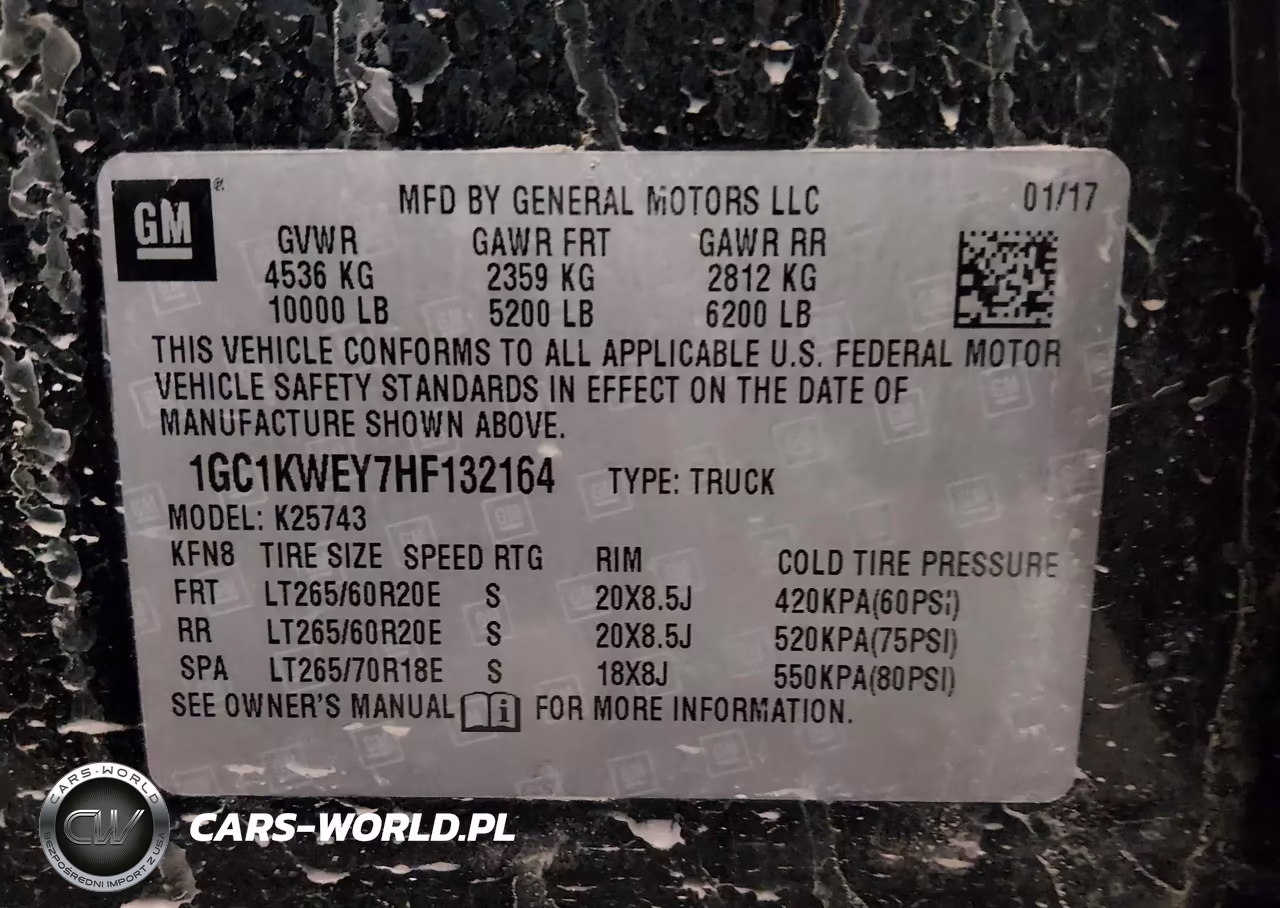 2017 Chevrolet Silverado 2500Hd Ltz VIN:1GC1KWEY7HF132164 - 9