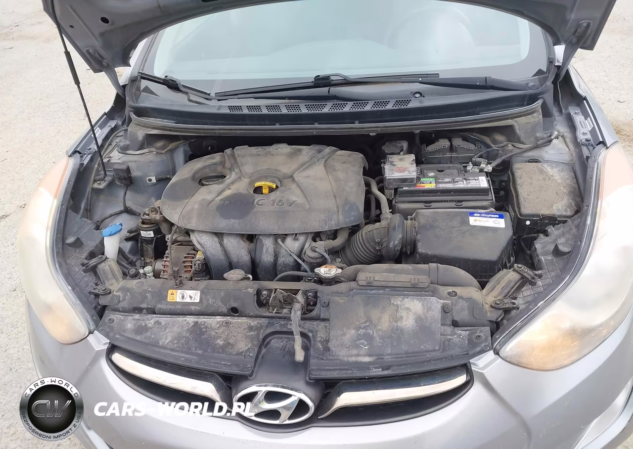 2013 Hyundai Elantra Limited VIN:KMHDH4AE4DU671094 - 10