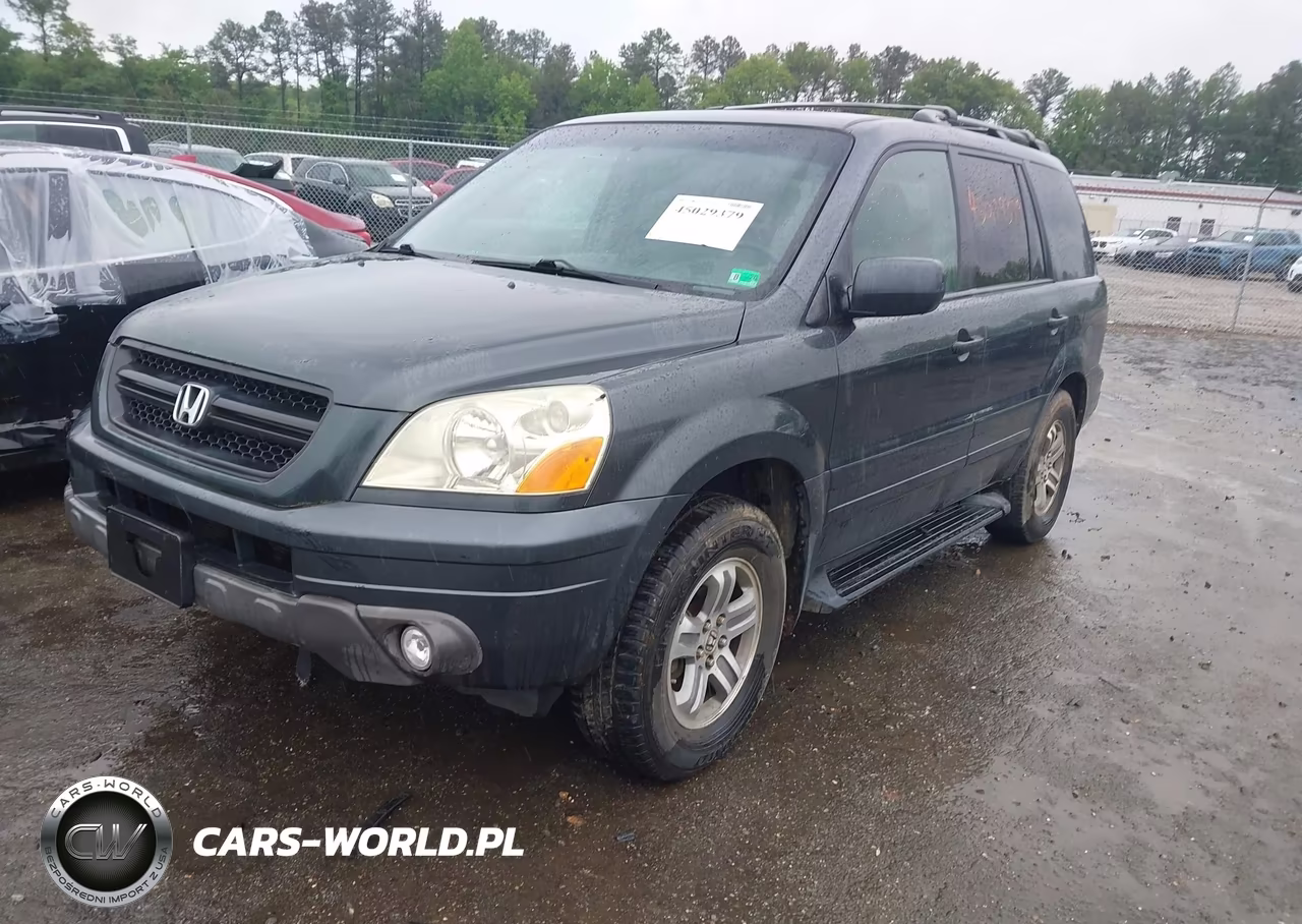 2005 Honda Pilot Ex-L VIN:5FNYF18515B041933 - 2