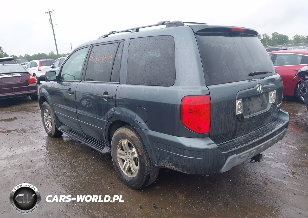 2005 Honda Pilot Ex-L VIN:5FNYF18515B041933 - 3