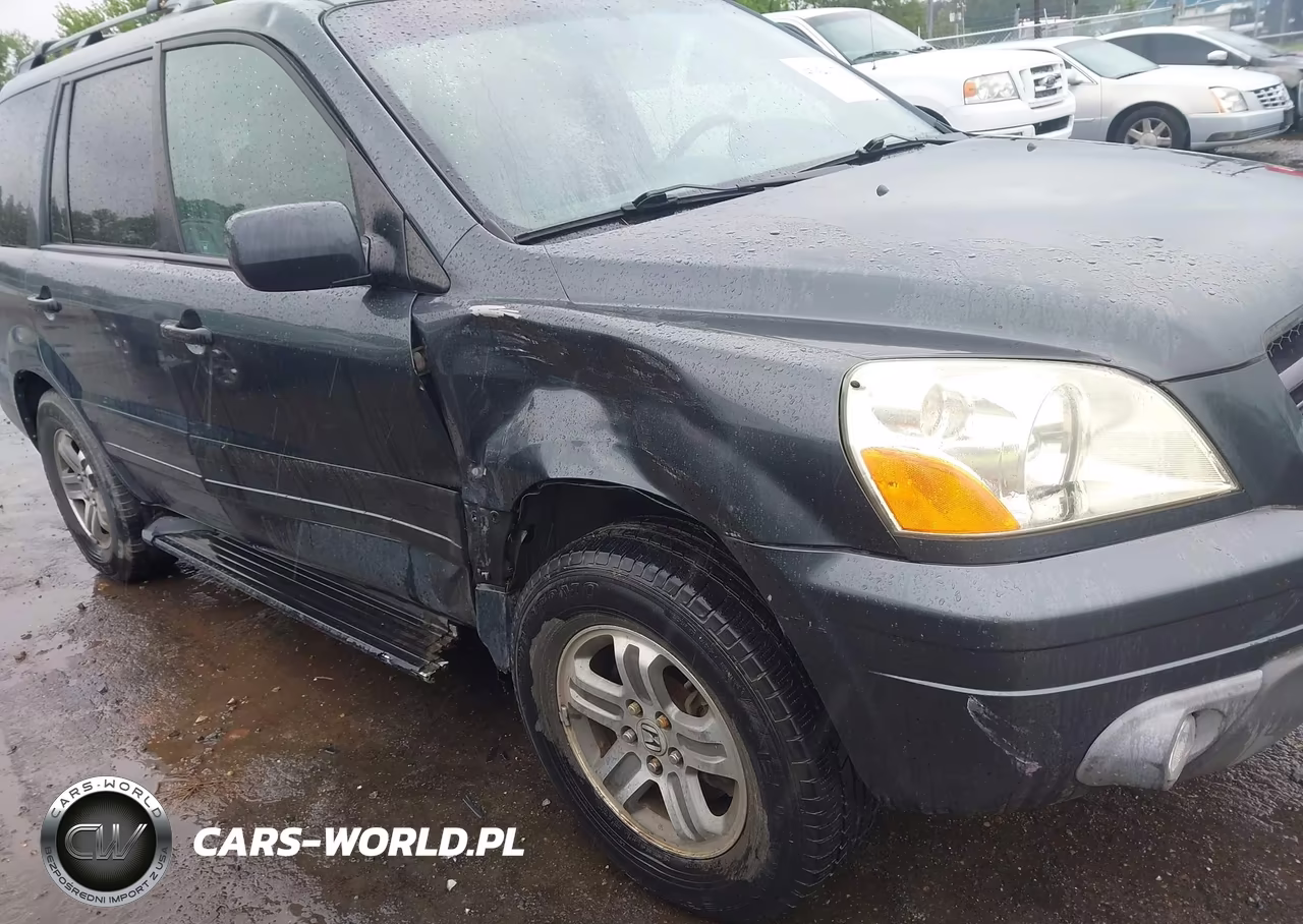 2005 Honda Pilot Ex-L VIN:5FNYF18515B041933 - 6